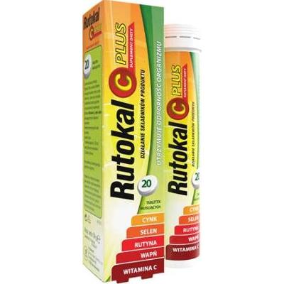 RUTOKAL C PLUS x 20 tabletek musujących