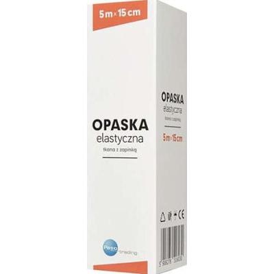 OPASKA ELASTYCZNA z zapinką 5m x 15cm x 1 sztuka