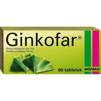 Ginkofar x 60 tabletek