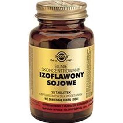 SOLGAR Izoflawony Sojowe silnie skoncentrowane x 30 tabletek