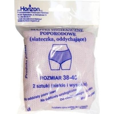 Majtki poporodowe siatka rozmiar 38-40 x 2 szt