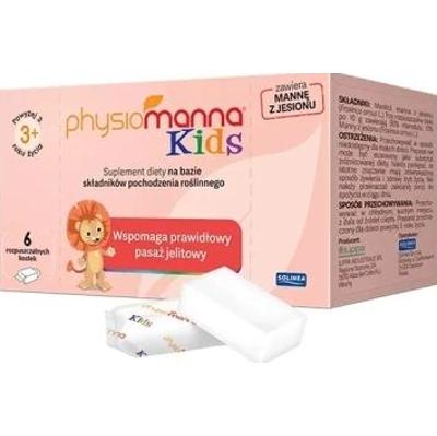 Physiomanna Kids rozpuszczalna kostka 10g x 6 sztuk