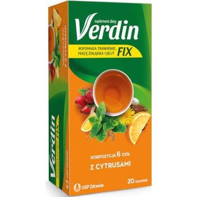 Verdin Fix z cytrusami x 20 saszetek