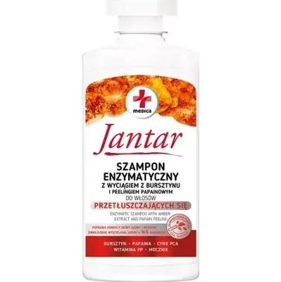Jantar Medica Szampon enzymatyczny z wyciągiem z bursztynu i peelingiem papainowym 330ml