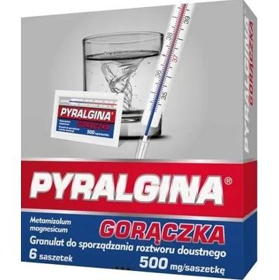 Pyralgina Ból i Gorączka 500mg x 6 saszetek
