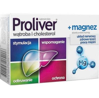 Proliver + Magnez x 30 tabletek
