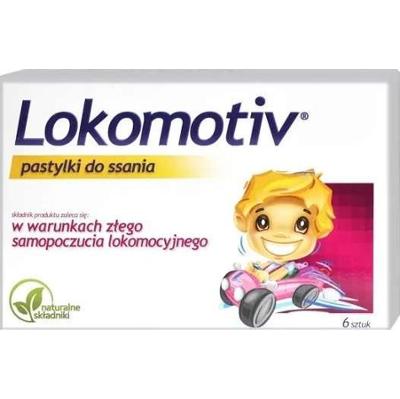 LOKOMOTIV x 6 pastylek do ssania