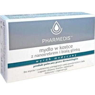 Pharmedis mydło w kostce z nanosrebrem i białą glinką 100 g.