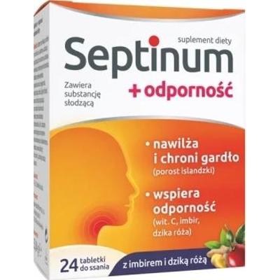 Septinum + Odporność x 24 pastylki do ssania