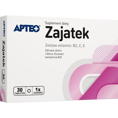 ZAJATEK Apteo B2+C+E x 30 tabletek