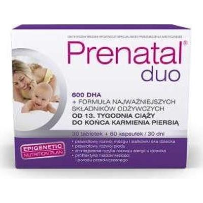 Prenatal DUO Classic x 30 tabletek + DHA x 60 kapsułek