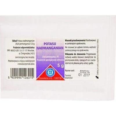 KALIUM Hypermanganicum 5g