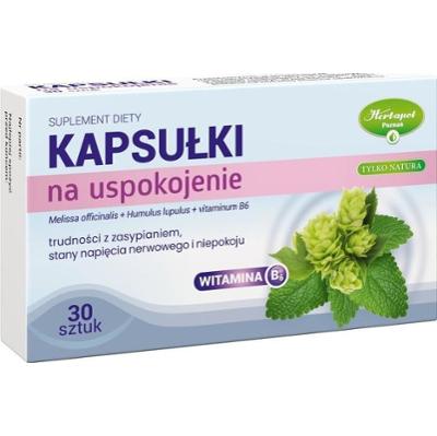 Kapsułki na uspokojenie Tylko Natura x 30 kapsułek