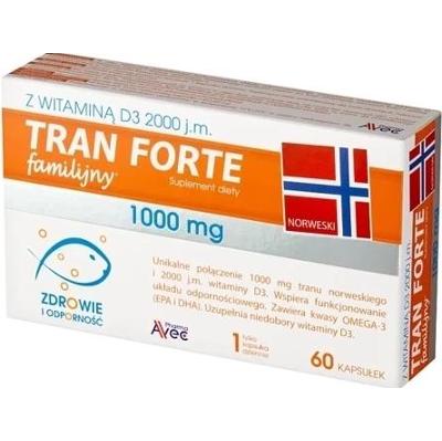Tran Familijny Forte x 60 kapsułek