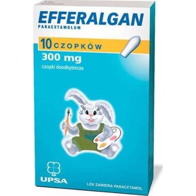 Efferalgan czopki doodbytnicze 300mg x 10 sztuk