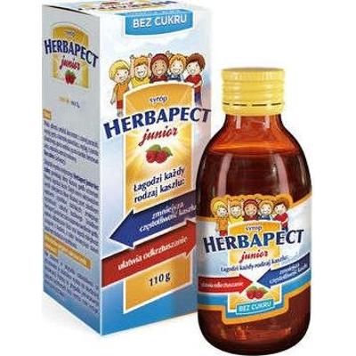 Herbapect Junior bez cukru syrop 110g