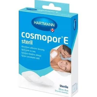 COSMOPOR E Samoprzylepny opatrunek jałowy 7,2cm x 5cm x 5 sztuk