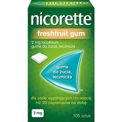 NICORETTE Freshfruit 2mg x 105 gum
