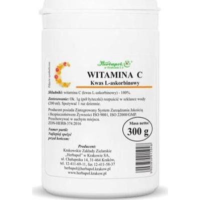 Witamina C Kwas L-askorbinowy 300g