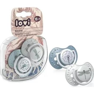 LOVI Smoczek gryzak dynamiczny Botanic Boy (18+ m-cy) x 2 sztuki 22/875 boy