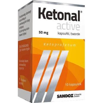 Ketonal Active x 10 kapsułek