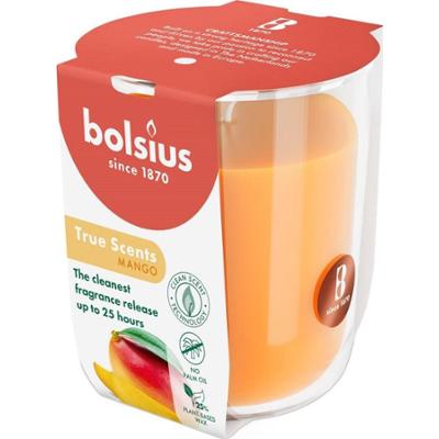Bolsius True Scents Mango świeca zapachowa 80/73 w szkle