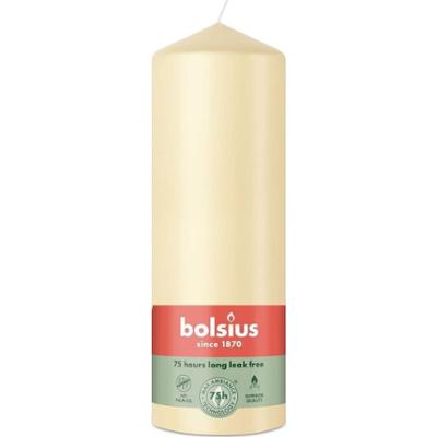 Bolsius Essentials Beżowy świeca pieńkowa 200/68mm
