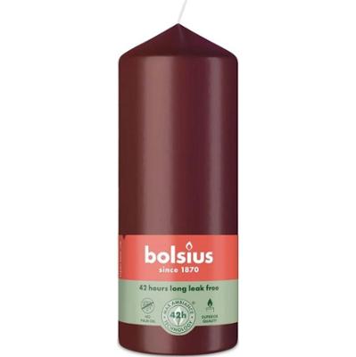Bolsius Essentials Aksamitna Czerwień świeca pieńkowa 150/58mm