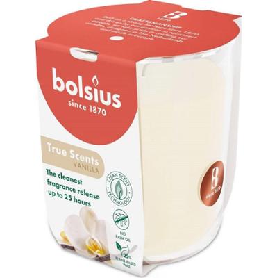 Bolsius True Scents Wanilia świeca zapachowa 80/73 w szkle