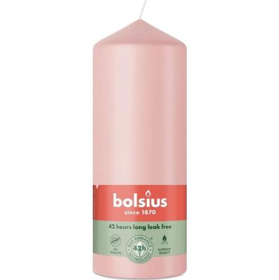 Bolsius Essentials Mglisty Róż świeca pieńkowa 150/58mm