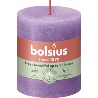Bolsius Rustic Shine Intensywny Fiolet świeca dekoracyjna 80/68