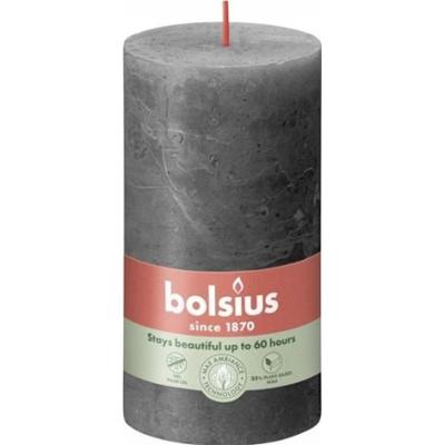 Bolsius Rustic Shine Burzowy Szary świeca dekoracyjna 130/68
