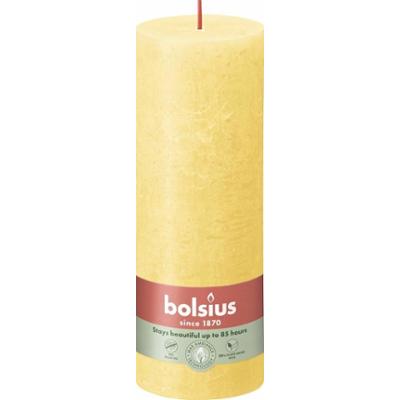 Bolsius Rustic Shine Słoneczny Żółty świeca dekoracyjna 190/68