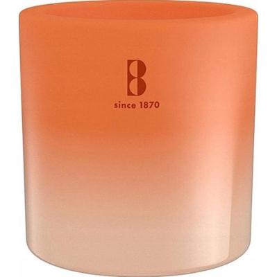 Bolsius Summer Nights Kremowa świeca outdoorowa w szkle z drewnianym knotem 100/100