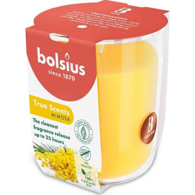 Bolsius True Scents Mimoza świeca zapachowa 80/73 w szkle