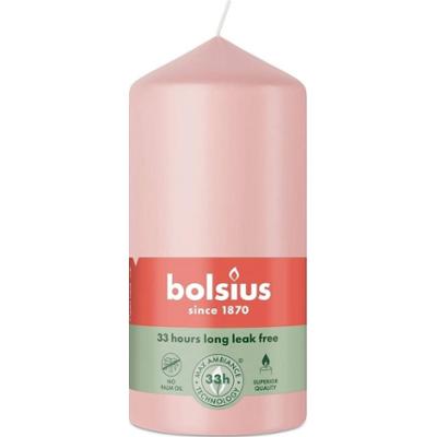 Bolsius Essentials Mglisty Róż świeca pieńkowa 120/58mm