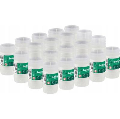 Bolsius wkład parafinowy RP2 zgrzewka 20 sztuk (45h)