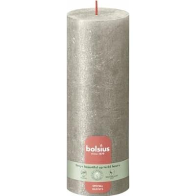 Bolsius Rustic Shimmer Szampańska świeca dekoracyjna 190/68 mm