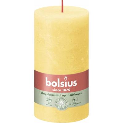 Bolsius Rustic Shine Słoneczny Żółty świeca dekoracyjna 130/68
