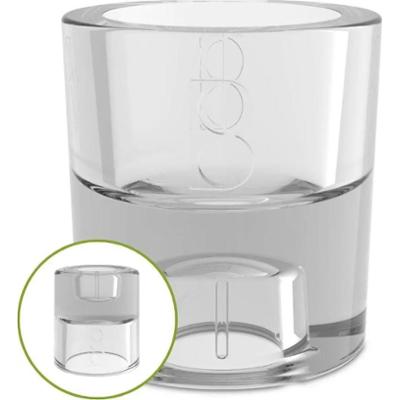 Bolsius świecznik szklany 2w1 do podgrzewaczy i świec stołowych