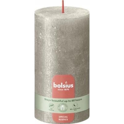 Bolsius Rustic Shimmer Szampańska świeca dekoracyjna 130/68 mm