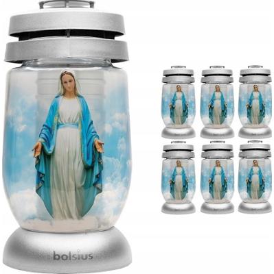 Bolsius Maryja lampion 3s 02 znicz 6 sztuk