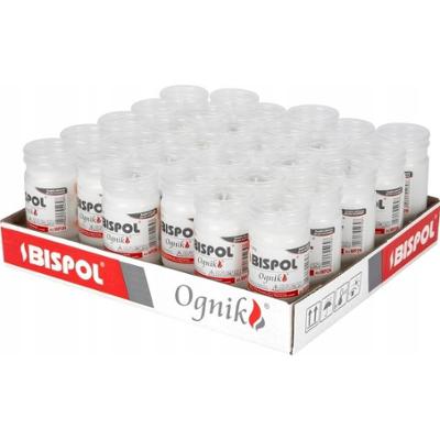 Bispol Ognik WP2N wkłady parafinowe do zniczy o czasie palenia 2 dni 30 sztuk