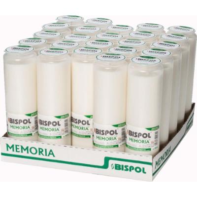 Bispol Memoria w05 wkłady olejowe do zniczy 4,5 dnia palenia 24 sztuki