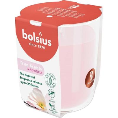 Bolsius True Scents Magnolia świeca zapachowa 80/73 w szkle