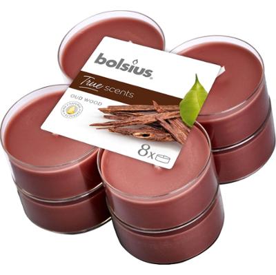 Bolsius True Scents Drzewo Agarowe podgrzewacze zapachowe Maxi 8 godzinne - 8 sztuk