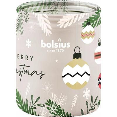 Bolsius True Glow świąteczna świeca zapachowa w szkle 82/68 - Wanilia