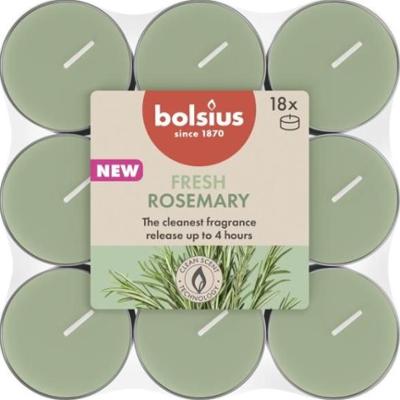 Bolsius True Scents Rozmaryn podgrzewacze zapachowe 4 godzinne - 18 sztuk
