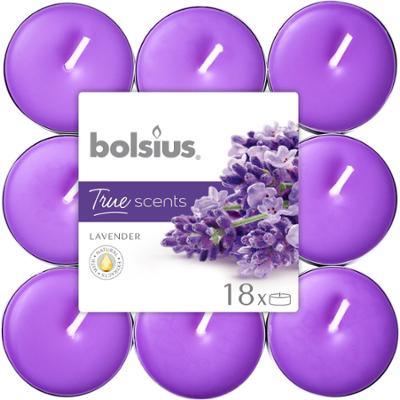 Bolsius True Scents Lawenda podgrzewacze zapachowe 4 godzinne - 18 sztuk
