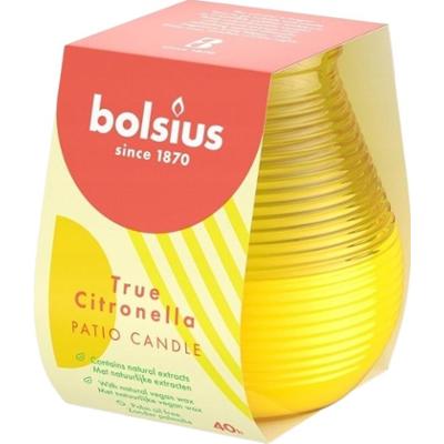 Bolsius Patiolight Citronella Żółta świeca zapachowa 94/91 w szkle